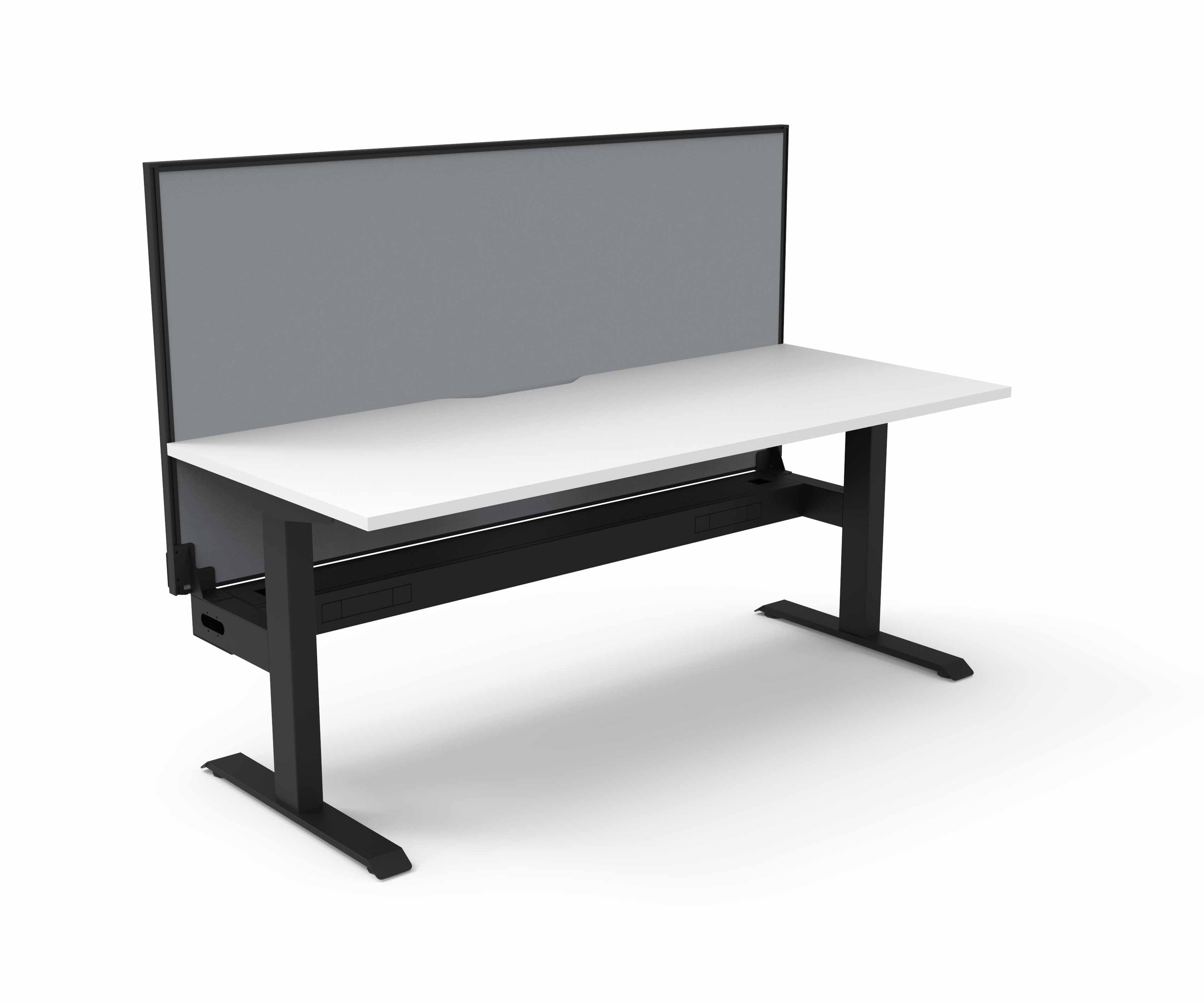 Boost Static Single Sided Workstation 1200x750 - with Screen